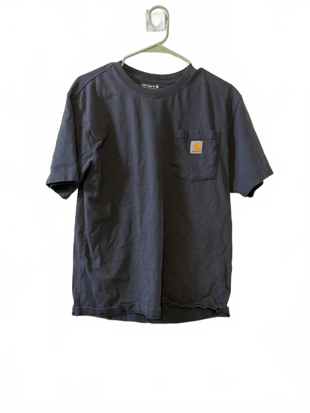 Carhartt Loose Fit Navy Pocket T-Shirt Size S